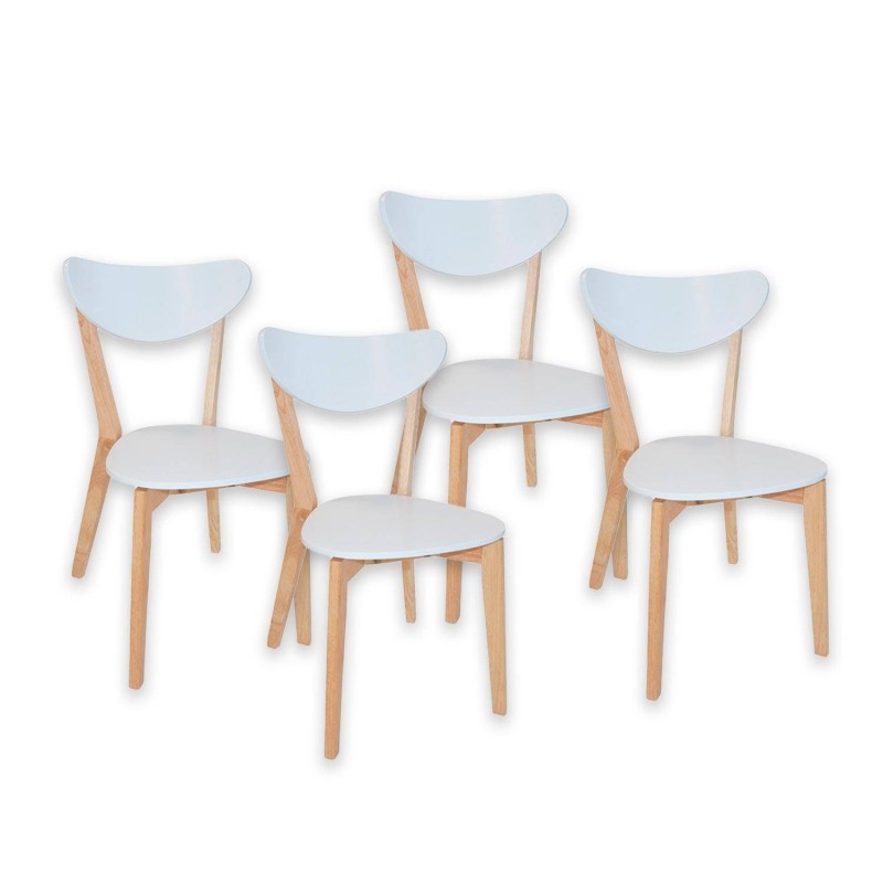 Conjunto de 4 sillas Tiga salón comedor | Venta de Muebles Online