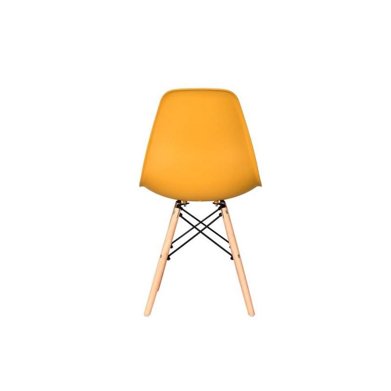 Silla Tower Wood Mostaza Extra Quality | Venta de Muebles Online