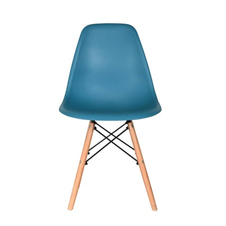 Silla Tower Wood Petróleo Extra Quality | Venta de Muebles Online