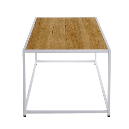 Mesa de Centro Seaford Blanca de 122cm | Venta de Muebles Online