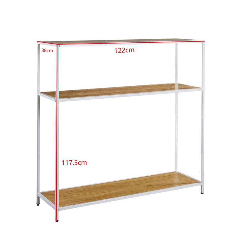 Consola Seaford Blanca Estilo Industrial | Venta de Muebles Online