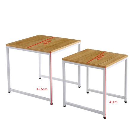 Mesa Nido Seaford Blanca | Venta de Muebles Online