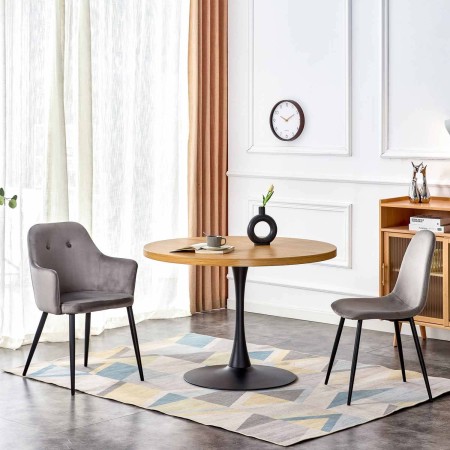 Mesa Odeon Nature Black | Venta de Muebles Online