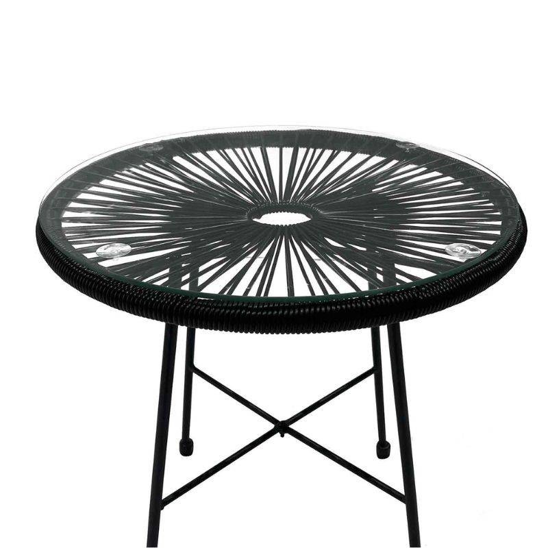 Mesa Acapulco Black Ø 50 CM | Venta de Muebles Online