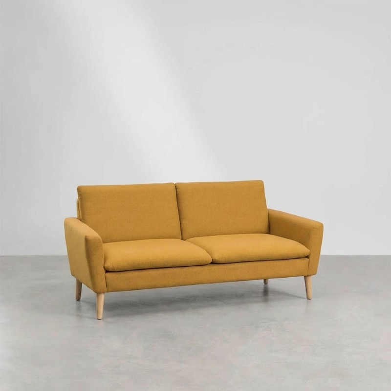 Sofá 2 plazas mostaza | Venta de Muebles Online