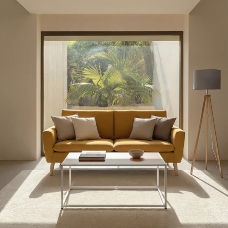 Sofá 2 plazas mostaza | Venta de Muebles Online