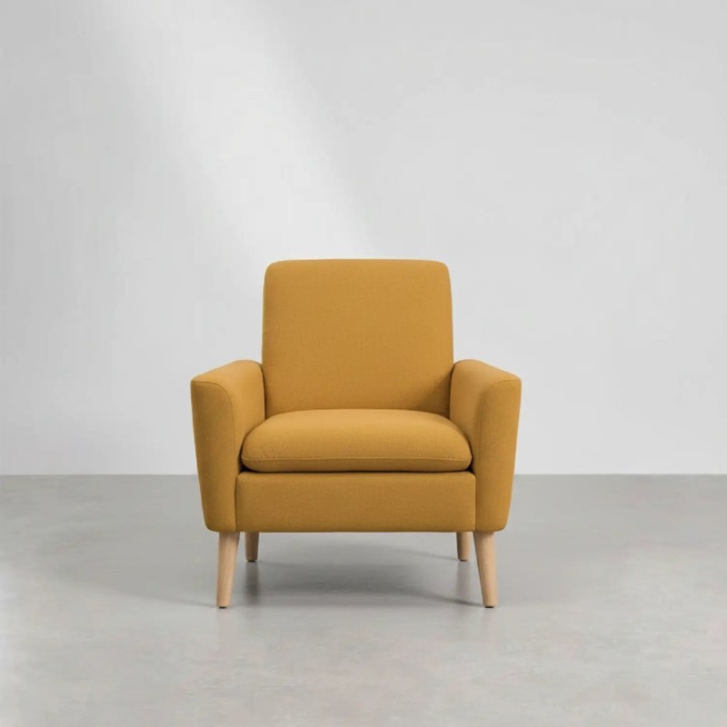 Sillón Viena Mostaza | Venta de Muebles Online