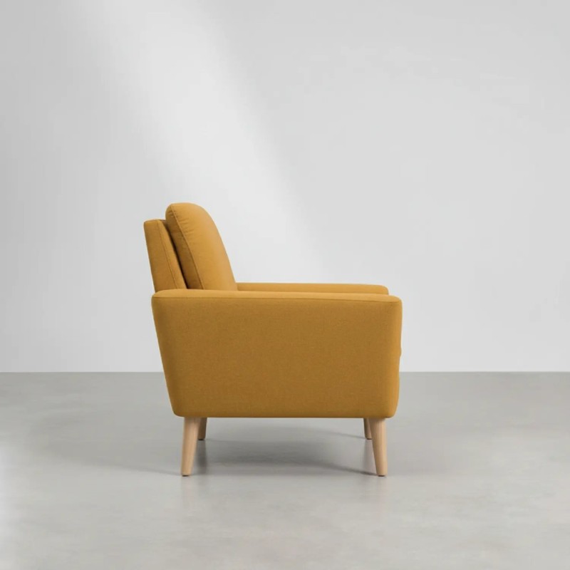 Sillón Viena Mostaza | Venta de Muebles Online