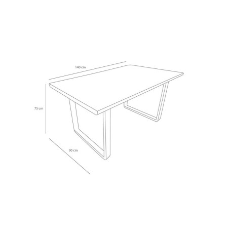 Mesa de Comedor Nature Black Ross | Venta de Muebles Online