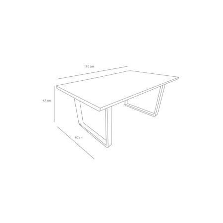 Mesa de Centro Ross White | Venta de Muebles Online
