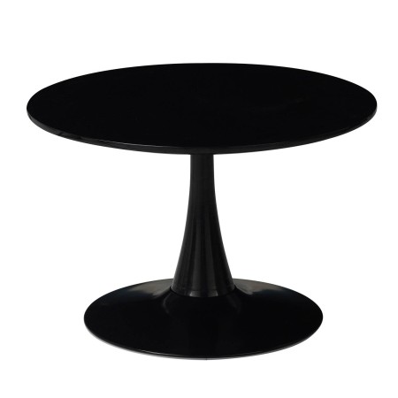 Mesa de centro Ø 70 Ibiza negra | Venta de Muebles Online