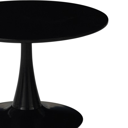 Mesa de centro Ø 70 Ibiza negra | Venta de Muebles Online