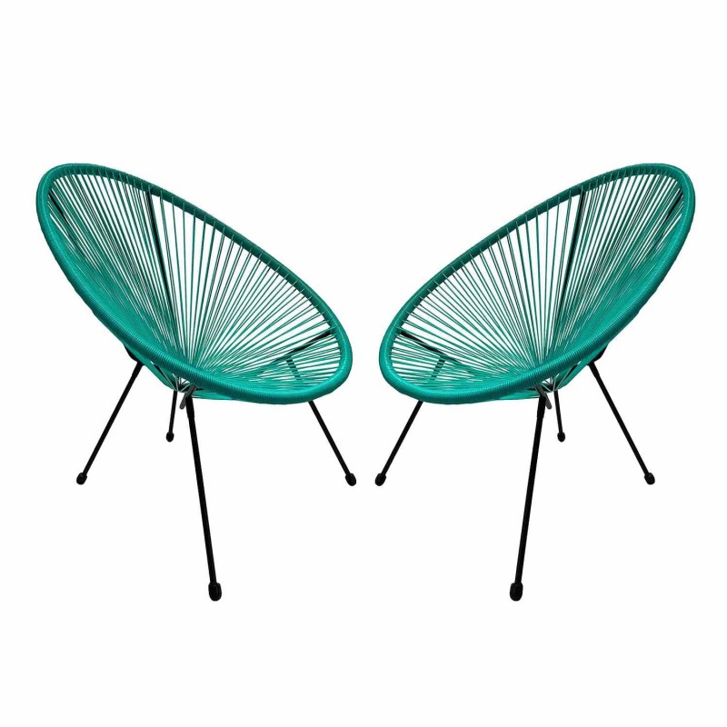 Pack 2 sillas Acapulco Turquesa | Venta de Muebles Online