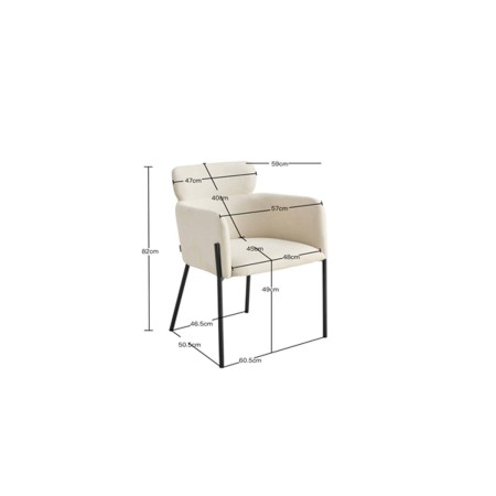 Sillón tapizado Nevada Textil | Venta de Muebles Online