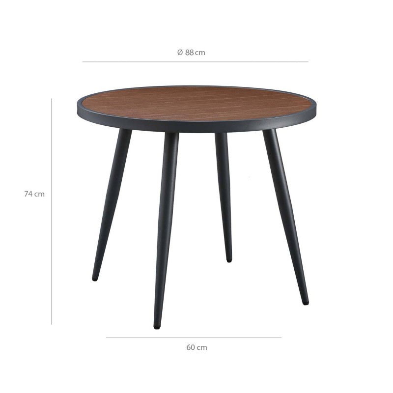 Mesa auxiliar redonda Ø 90 cm | Venta de Muebles Online