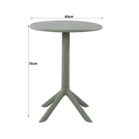 Mesa de exterior Caroline Ø60 CM | Venta de Muebles Online