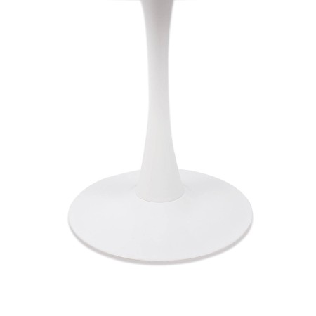 Mesa Ibiza redonda Ø90 CM mármol blanco | Venta de Muebles Online