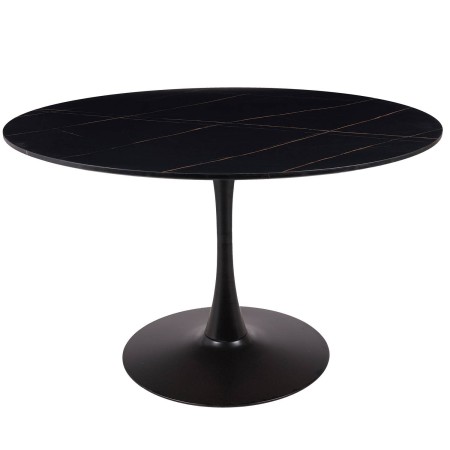 Mesa Ibiza redonda Ø120 CM mármol negro | Venta de Muebles Online