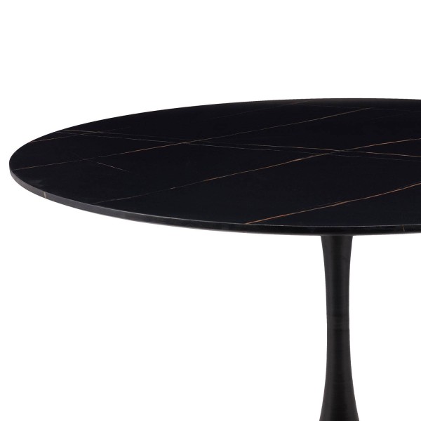 Mesa Ibiza redonda Ø120 CM mármol negro | Venta de Muebles Online 2