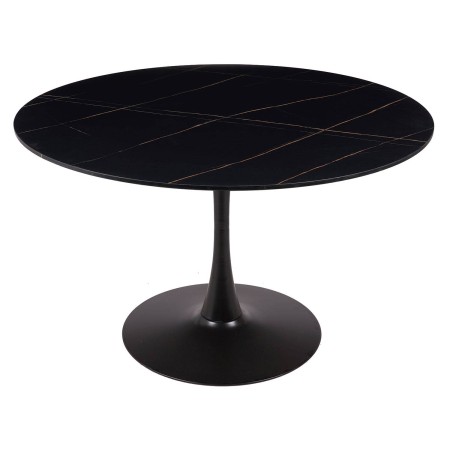 Mesa Ibiza redonda Ø120 CM mármol negro | Venta de Muebles Online