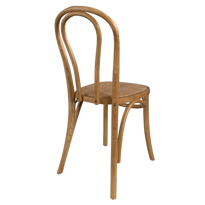 Silla Folie natural en madera y rattan | Venta de Muebles Online