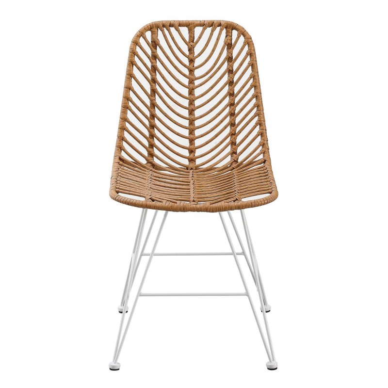 Silla Raffles Ratán pata blanca | Venta de Muebles Online