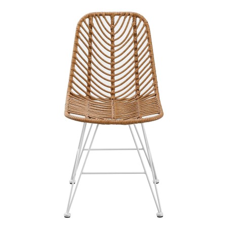 Silla Raffles Ratán pata blanca | Venta de Muebles Online
