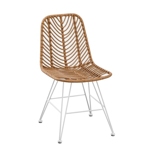 Silla Raffles Ratán pata blanca | Venta de Muebles Online 2