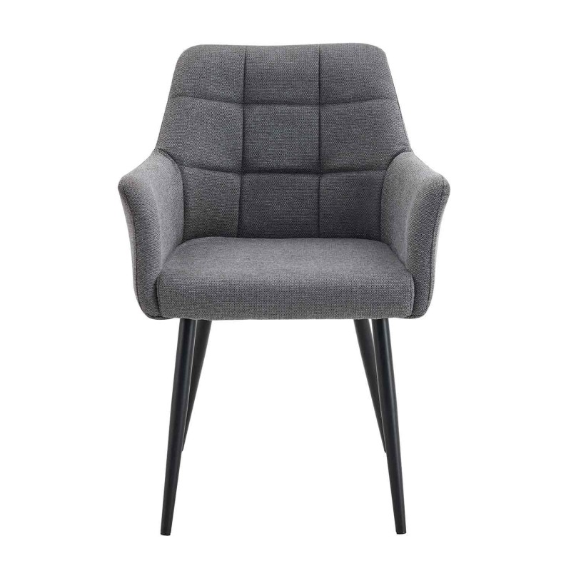 Sillón Zenith Gris asiento textil | Ukukhome