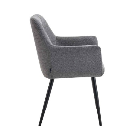 Sillón Zenith Gris asiento textil | Ukukhome