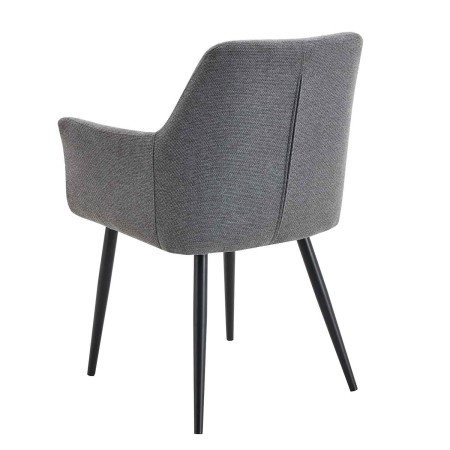 Sillón Zenith Gris asiento textil | Ukukhome