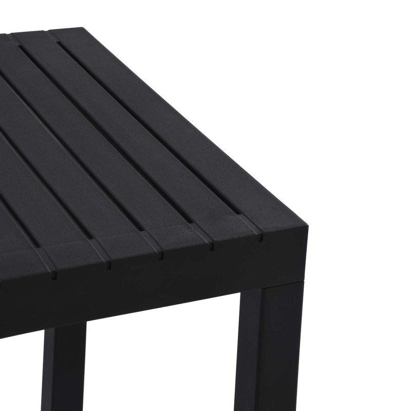 Mesa de Jardín Negra Nagari - Diseño Moderno y Duradero - UKUKHOME.com