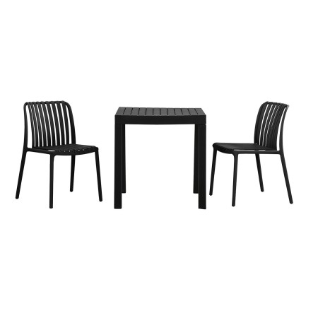 Mesa de Jardín Negra Nagari - Diseño Moderno y Duradero - UKUKHOME.com