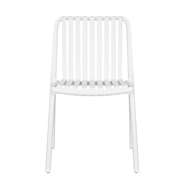 Silla Moderna Blanca para Exterior e Interior | Diseño y Comodidad 2