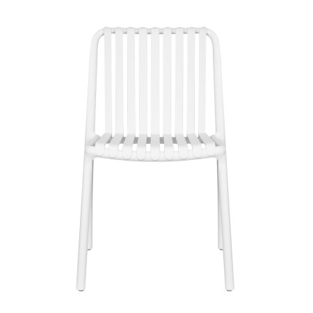 Silla Moderna Blanca para Exterior e Interior | Diseño y Comodidad