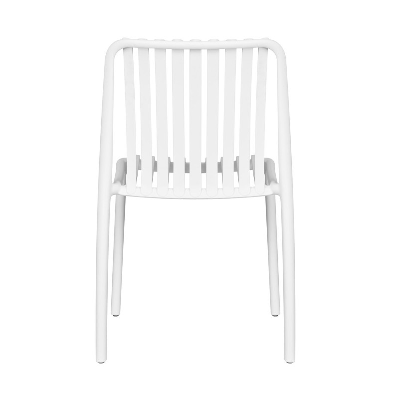 Silla Moderna Blanca para Exterior e Interior | Diseño y Comodidad
