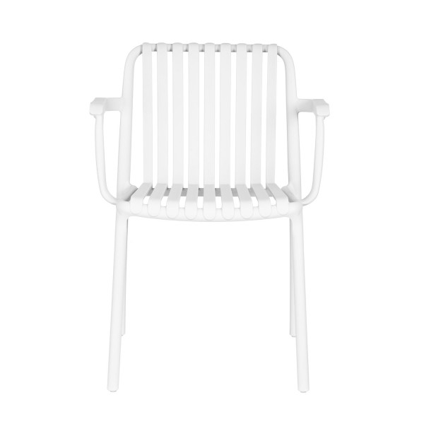 Silla Blanca Maracay Reposabrazos - Estilo y Durabilidad  UKUKHOME.com 2