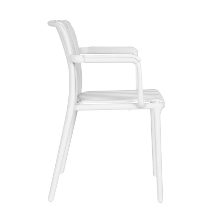 Silla Blanca Maracay Reposabrazos - Estilo y Durabilidad  UKUKHOME.com