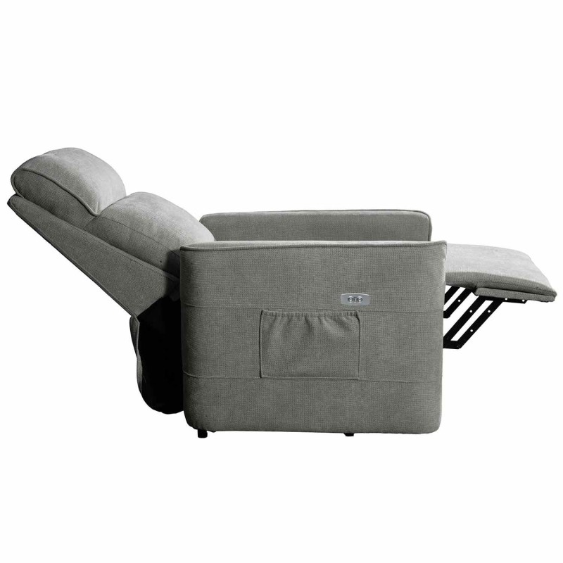 Sillón Relax Eléctrico Power Lift Gris | Comodidad Asistida UKUKHOME
