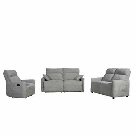 Sofá 2 Plazas fijo gris Confort y Diseño para tu Hogar - UKUKHOME