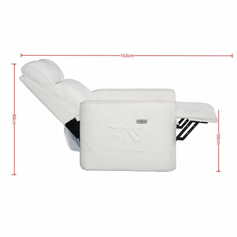 Sillón Relax Eléctrico Power Lift Gris - Comodidad Asistida UKUKHOME