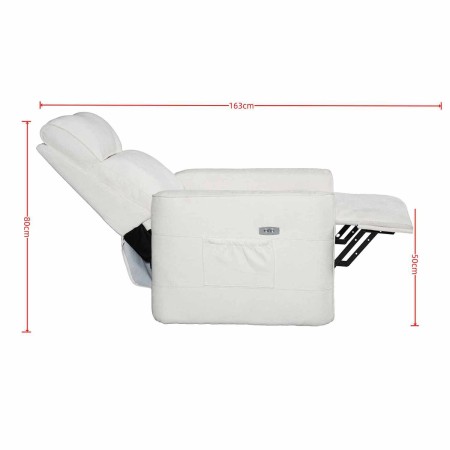 Sillón Relax Eléctrico Power Lift Gris - Comodidad Asistida UKUKHOME