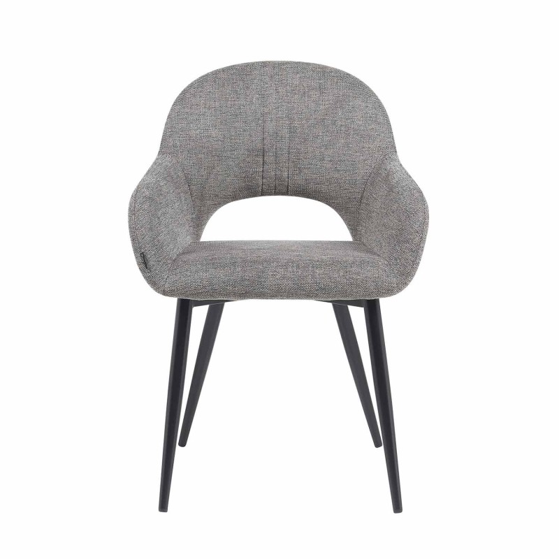 Silla Altair Gris - Diseño Moderno - Patas Negras - UKUKHOME.com