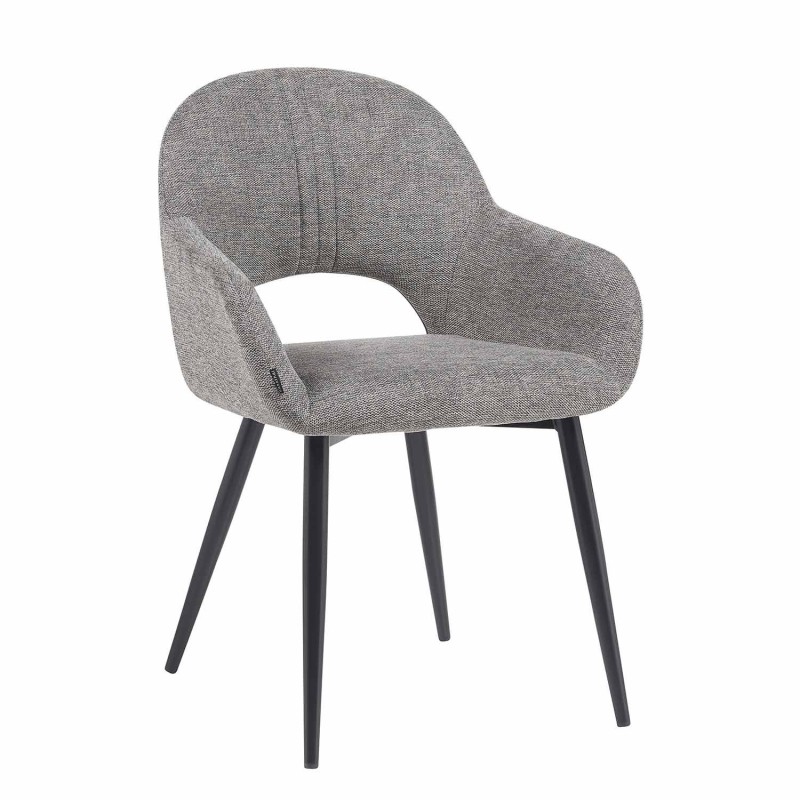 Silla Altair Gris - Diseño Moderno - Patas Negras - UKUKHOME.com