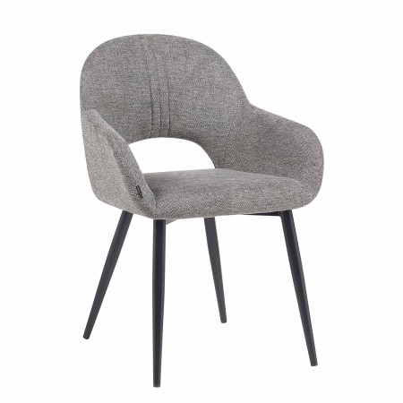 Silla Altair Gris - Diseño Moderno - Patas Negras - UKUKHOME.com