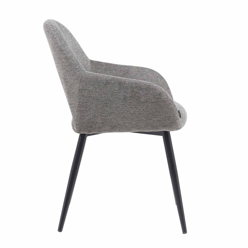 Silla Altair Gris - Diseño Moderno - Patas Negras - UKUKHOME.com