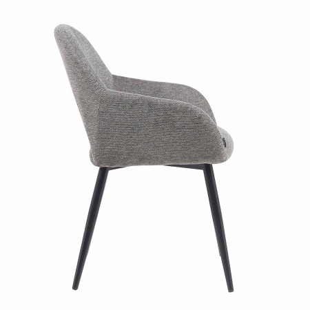 Silla Altair Gris - Diseño Moderno - Patas Negras - UKUKHOME.com