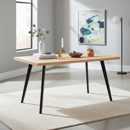 Mesa de comedor rectangular Terra madera | Ukukhome