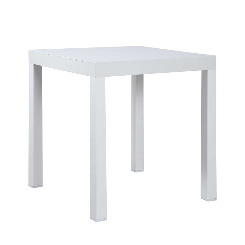 Mesa de Jardín Blanca Nagari - Diseño Moderno y Duradero - UKUKHOME.com