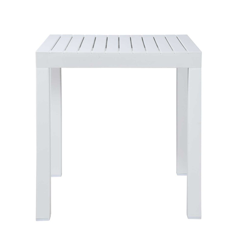 Mesa de Jardín Blanca Nagari - Diseño Moderno y Duradero - UKUKHOME.com